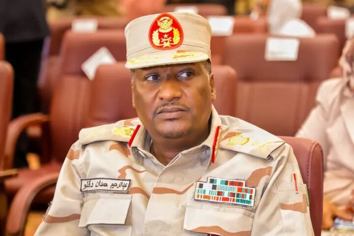 اتحادیه اروپا در آستانه تحریم »عبدالرحیم دقلو« معاون فرمانده نیروهای واکنش سریع سودان