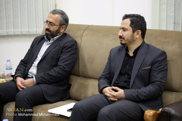 Photos: Representative of Qom's people in Islamic Consultative Assembly meets with Ayatollah Ramezani