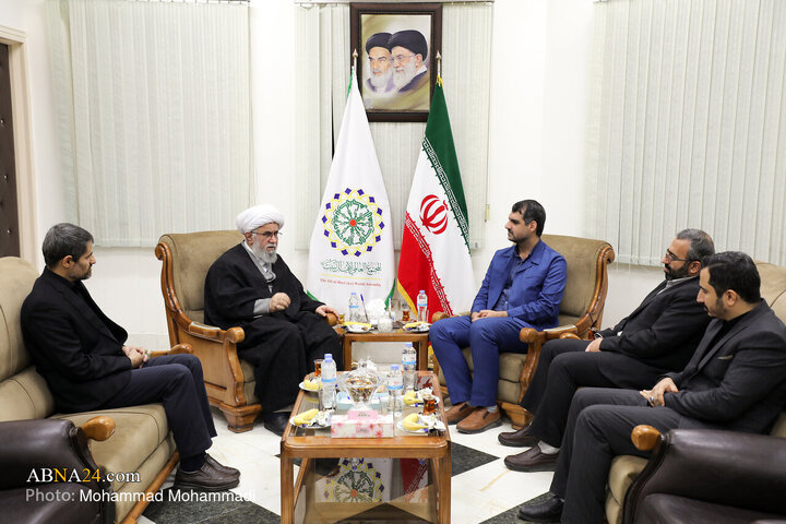 Photos: Representative of Qom's people in Islamic Consultative Assembly meets with Ayatollah Ramezani