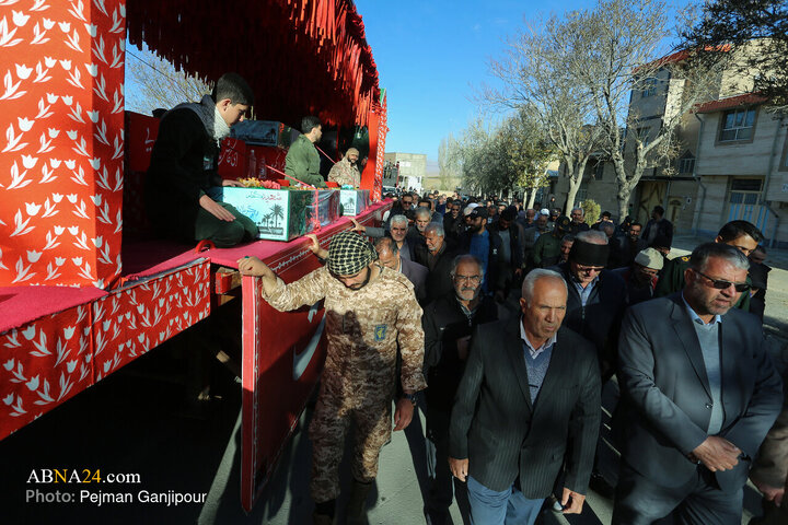 آیین بدرقه کاروان «اهالی بهشت» در اصفهان