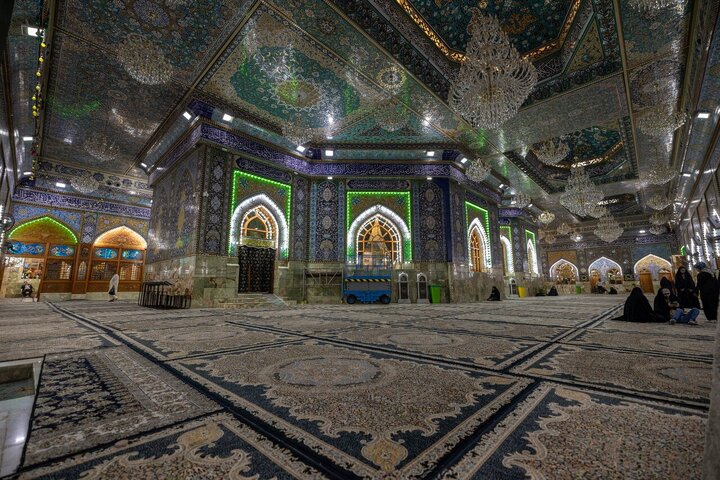 تقرير مصور/ موقع خيام عائلة الامام الحسين في المخيم الحسيني بحلتها الجديدة