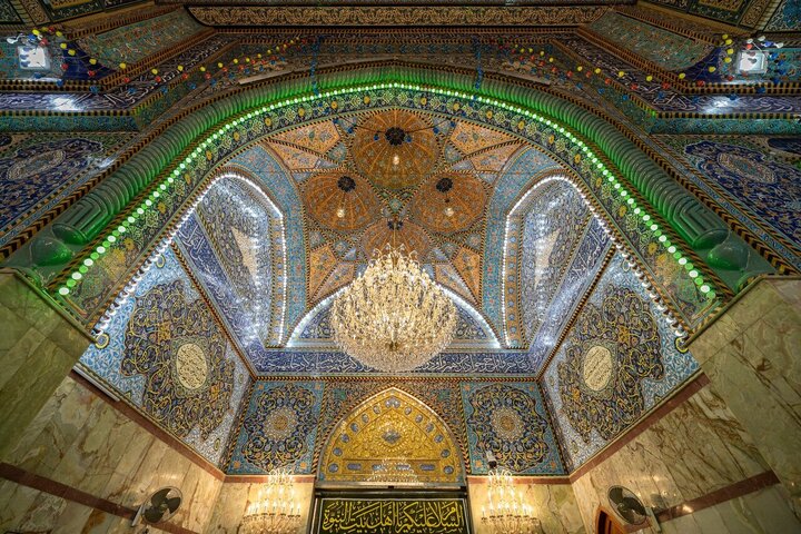 تقرير مصور/ موقع خيام عائلة الامام الحسين في المخيم الحسيني بحلتها الجديدة