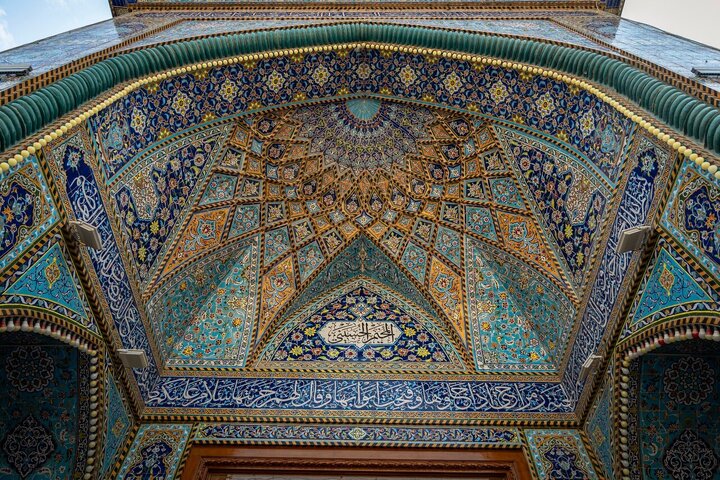 تقرير مصور/ موقع خيام عائلة الامام الحسين في المخيم الحسيني بحلتها الجديدة