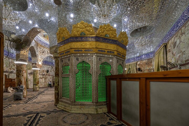 تقرير مصور/ موقع خيام عائلة الامام الحسين في المخيم الحسيني بحلتها الجديدة