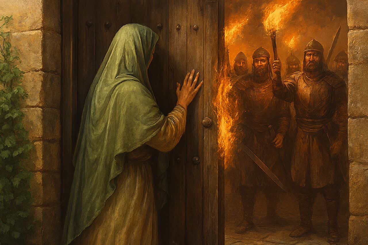 حضرت زهرا (س) و ماجرای درب خانه: روایت‌ها چه می‌گویند؟