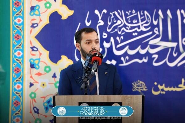 تقرير مصور/ محفل قرآنيً في رحاب الصحن الحسينيّ لخدّام الإمام الحسين (ع)