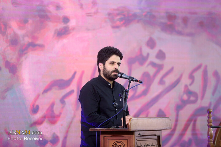 سوگواری بانوان برای بانوی دو عالم در حرم بانوی کرامت