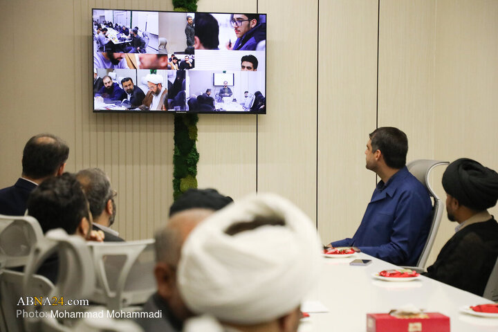 Informe fotográfico | Fotos: el representante de la gente de Qom en la Asamblea Consultiva Islámica visita la Agencia de Noticias Internacional AhlulBayt (ABNA)