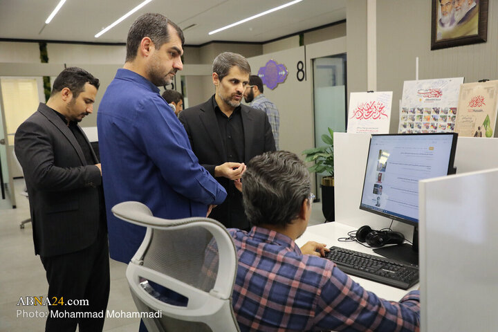 Informe fotográfico | Fotos: el representante de la gente de Qom en la Asamblea Consultiva Islámica visita la Agencia de Noticias Internacional AhlulBayt (ABNA)
