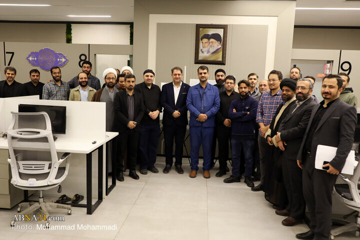 Informe fotográfico | Fotos: el representante de la gente de Qom en la Asamblea Consultiva Islámica visita la Agencia de Noticias Internacional AhlulBayt (ABNA)