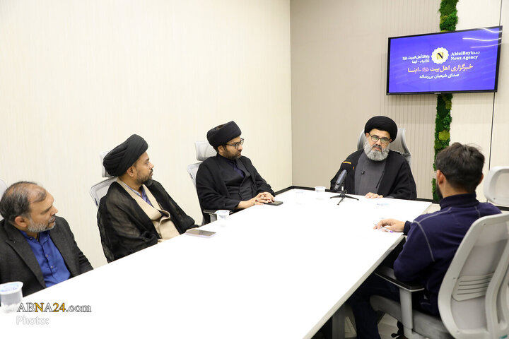 Informe fotográfico | Fotos: Vicepresidente del Majlis Wahdat-e-Muslimeen de Pakistán visita la Agencia Internacional de Noticias AhlulBayt (ABNA)