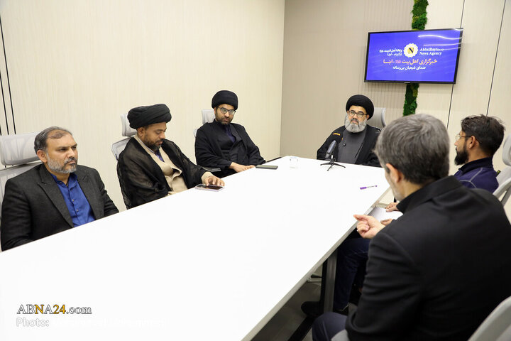 Informe fotográfico | Fotos: Vicepresidente del Majlis Wahdat-e-Muslimeen de Pakistán visita la Agencia Internacional de Noticias AhlulBayt (ABNA)
