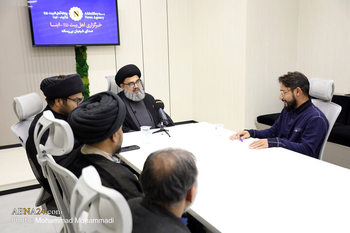 Informe fotográfico | Fotos: Vicepresidente del Majlis Wahdat-e-Muslimeen de Pakistán visita la Agencia Internacional de Noticias AhlulBayt (ABNA)