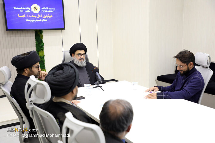 Informe fotográfico | Fotos: Vicepresidente del Majlis Wahdat-e-Muslimeen de Pakistán visita la Agencia Internacional de Noticias AhlulBayt (ABNA)