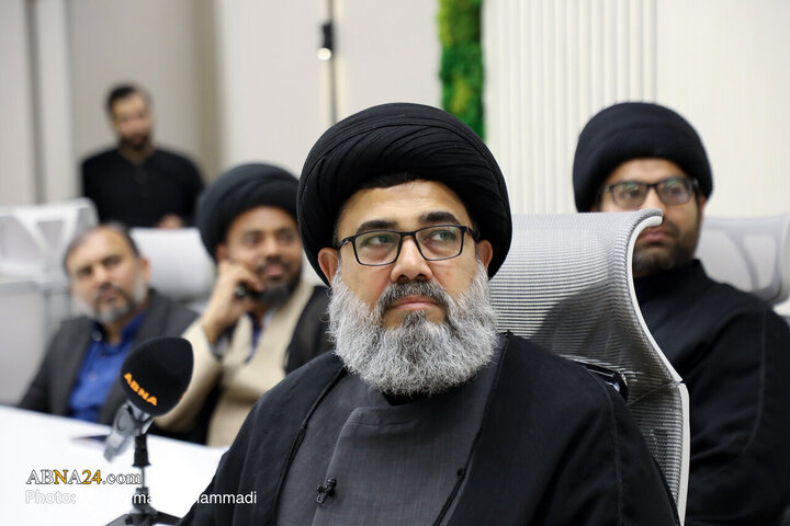 Informe fotográfico | Fotos: Vicepresidente del Majlis Wahdat-e-Muslimeen de Pakistán visita la Agencia Internacional de Noticias AhlulBayt (ABNA)