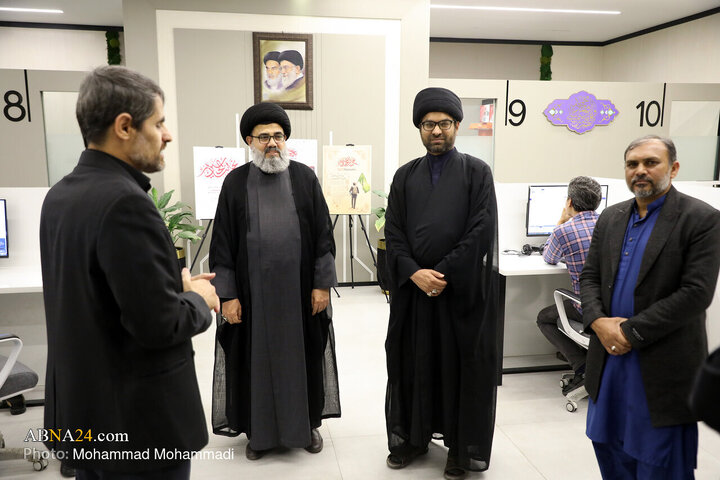 Informe fotográfico | Fotos: Vicepresidente del Majlis Wahdat-e-Muslimeen de Pakistán visita la Agencia Internacional de Noticias AhlulBayt (ABNA)