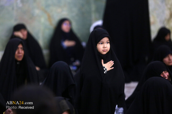 Informe fotográfico | Duelo de mujeres por la Excelencia Fátima Masuma (la paz sea con ella) en el santuario de la Dama de la Misericordia