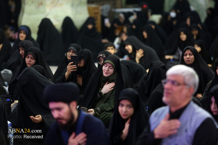 Informe fotográfico | Duelo de mujeres por la Excelencia Fátima Masuma (la paz sea con ella) en el santuario de la Dama de la Misericordia
