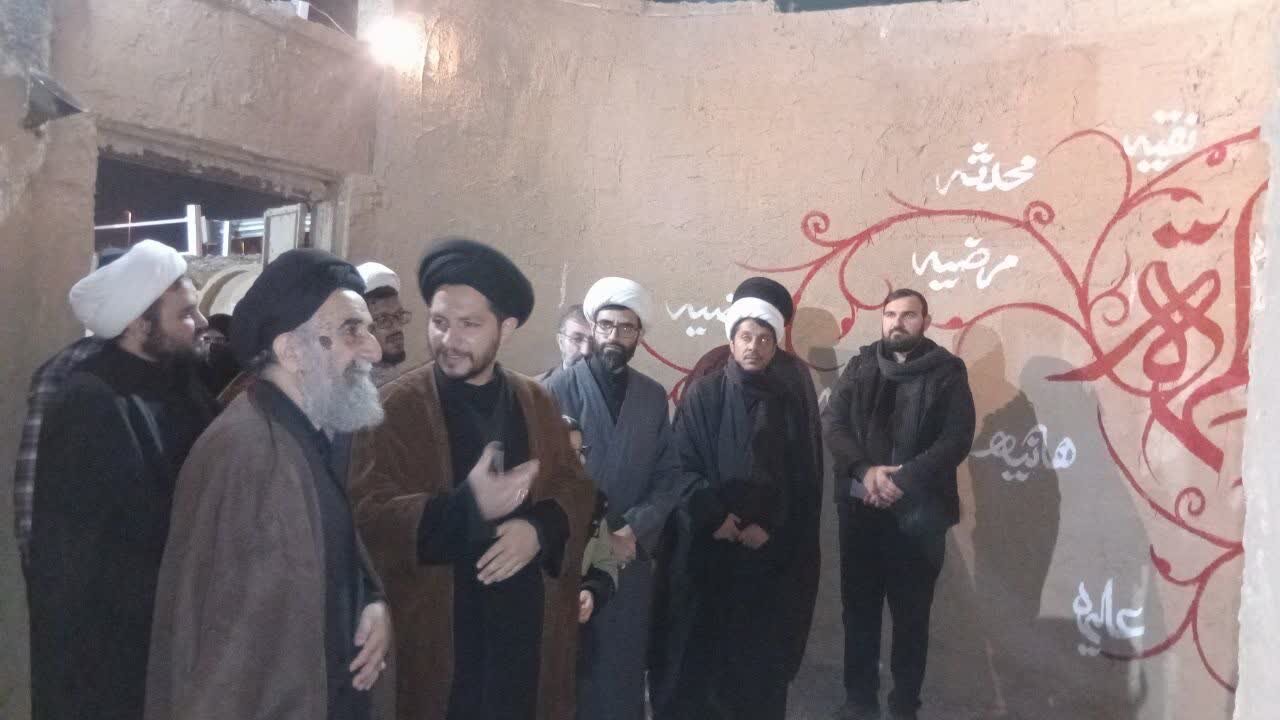 افتتاح پنجمین سوگواره تجسّمی چادرِخاکی در قم