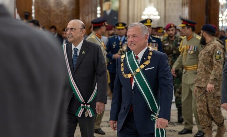 اردن کے شاہ عبداللہ دوئم کا دورہ پاکستان؛ اسرائیل اور امریکہ کے ساتھ خفیہ تعلقات! + تصویر