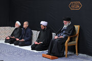 Photos: Imam Khamenei attends first night of mourning ceremony for Hazrat Zahra