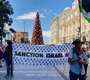 Photos: Palestine solidarity rally New Zealand against pro-Israel products and companies