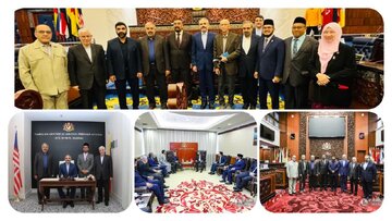 گزارشی از سفر چهارروزه هیئت پارلمانی ایران به مالزی/تاکید بر تعاملات فرهنگی دو کشور