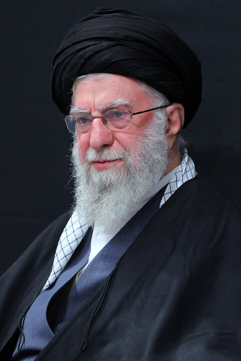 Imam Khamenei attends first night of mourning ceremony for Hazrat Zahra