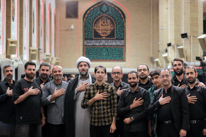 Imam Khamenei attends first night of mourning ceremony for Hazrat Zahra