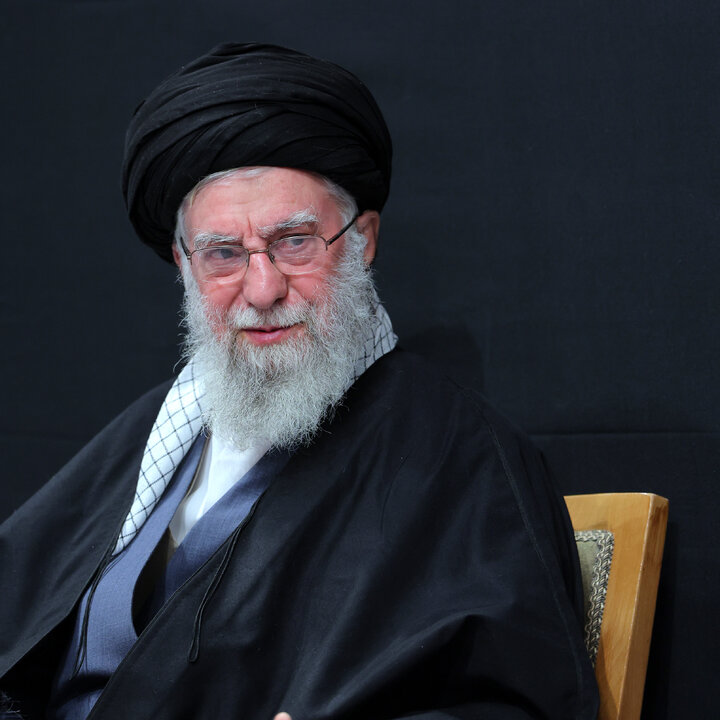 Imam Khamenei attends first night of mourning ceremony for Hazrat Zahra