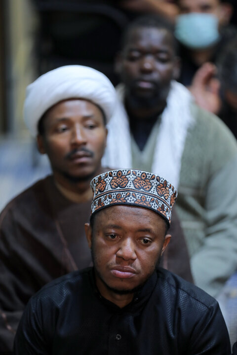 Imam Khamenei attends first night of mourning ceremony for Hazrat Zahra