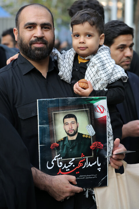Imam Khamenei attends first night of mourning ceremony for Hazrat Zahra