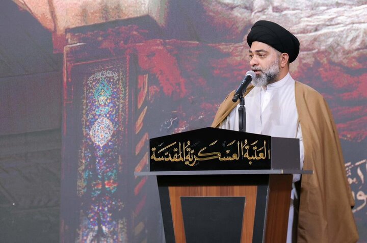 تقرير مصور/ أقامة مراسم ذكرى تفجير قبة الإمامين العسكريين (ع) في مدينة سامراء العراقية