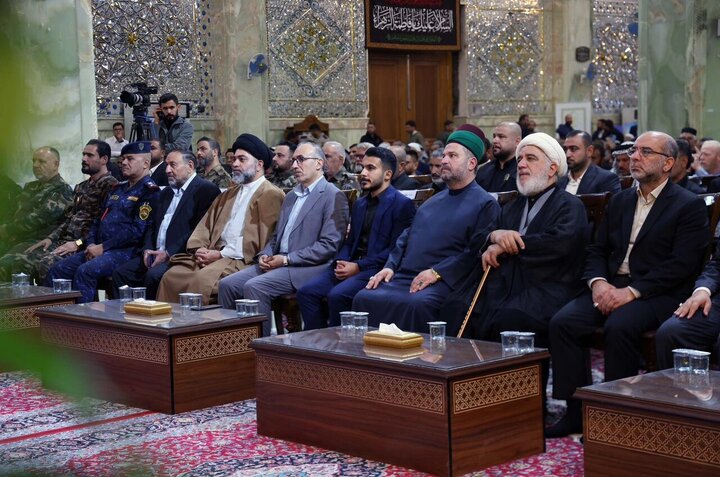 تقرير مصور/ أقامة مراسم ذكرى تفجير قبة الإمامين العسكريين (ع) في مدينة سامراء العراقية