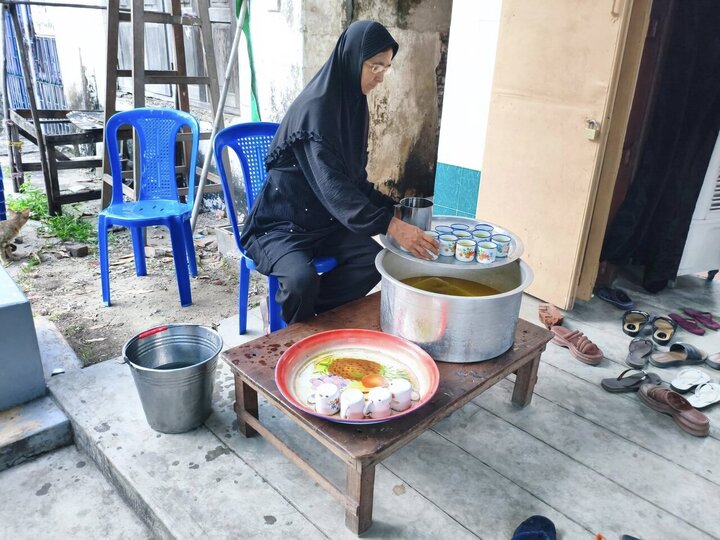 تقرير مصور/ مجالس عزاء لاستشهاد السيدة فاطمة الزهراء (عليها السلام) في ميانمار
