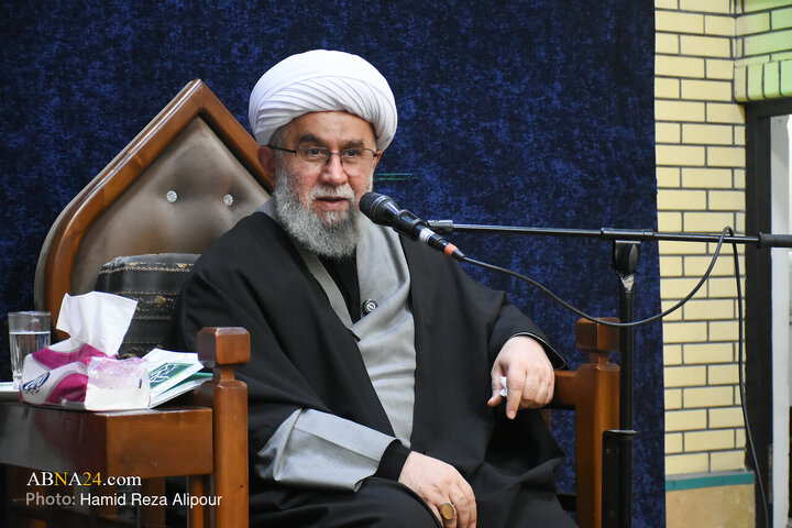 مراسم عزاداری فاطمیه دوم با سخنرانی آیت‌الله رمضانی در رشت