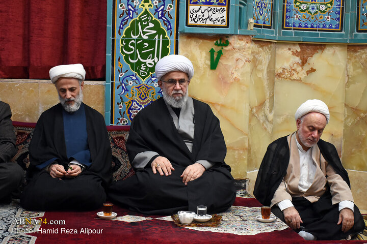 مراسم عزاداری فاطمیه دوم با سخنرانی آیت‌الله رمضانی در رشت