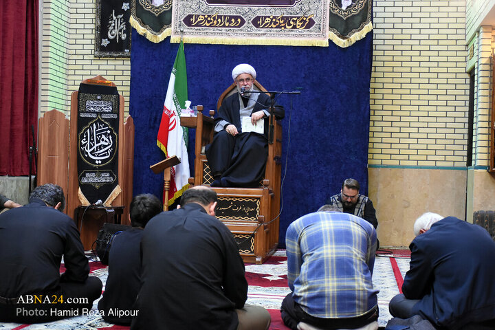 مراسم عزاداری فاطمیه دوم با سخنرانی آیت‌الله رمضانی در رشت