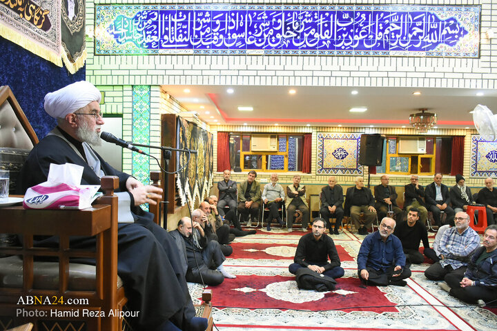 مراسم عزاداری فاطمیه دوم با سخنرانی آیت‌الله رمضانی در رشت