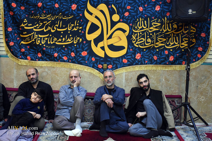 مراسم عزاداری فاطمیه دوم با سخنرانی آیت‌الله رمضانی در رشت