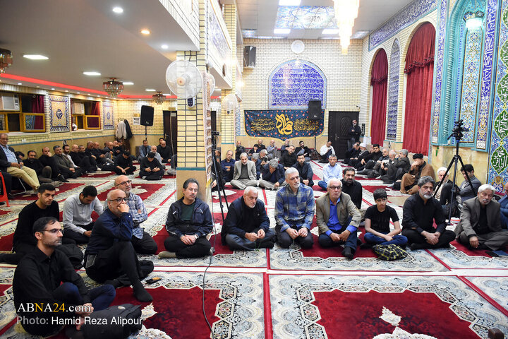 مراسم عزاداری فاطمیه دوم با سخنرانی آیت‌الله رمضانی در رشت