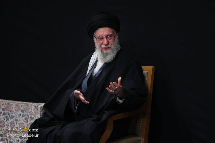 نخستین شب عزاداری ایام فاطمیه با حضور رهبر انقلاب