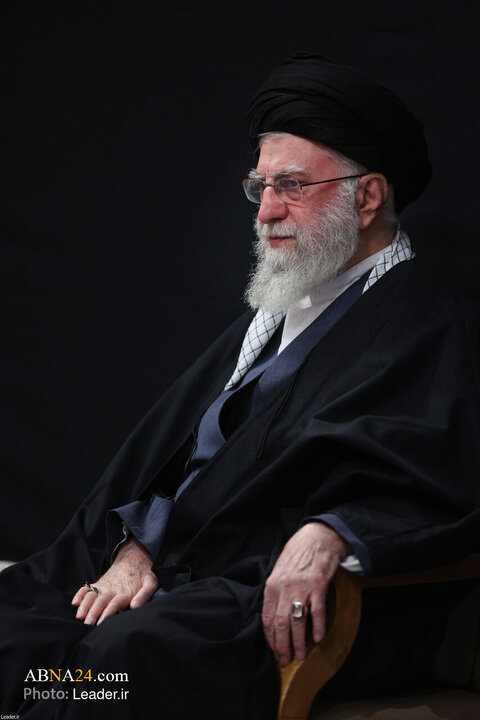 نخستین شب عزاداری ایام فاطمیه با حضور رهبر انقلاب