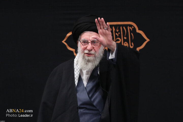 نخستین شب عزاداری ایام فاطمیه با حضور رهبر انقلاب