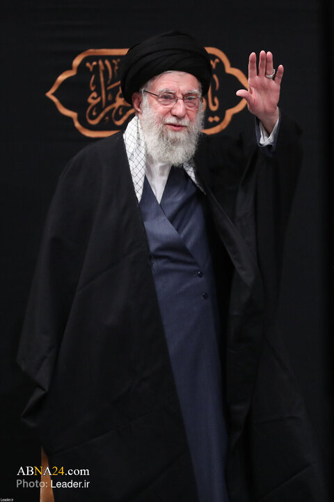 نخستین شب عزاداری ایام فاطمیه با حضور رهبر انقلاب