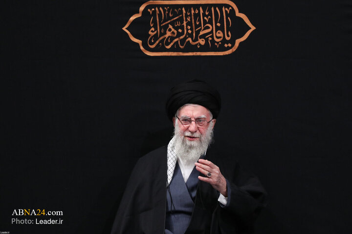 نخستین شب عزاداری ایام فاطمیه با حضور رهبر انقلاب