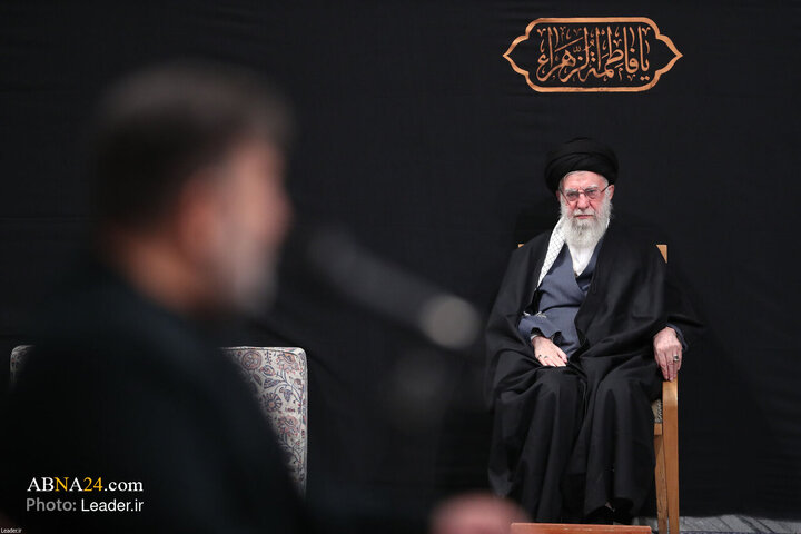 نخستین شب عزاداری ایام فاطمیه با حضور رهبر انقلاب