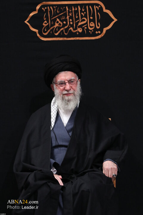 نخستین شب عزاداری ایام فاطمیه با حضور رهبر انقلاب