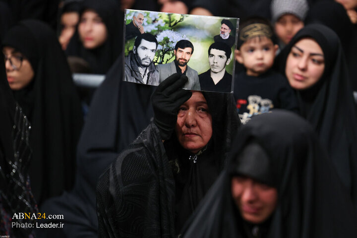 نخستین شب عزاداری ایام فاطمیه با حضور رهبر انقلاب