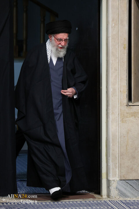 نخستین شب عزاداری ایام فاطمیه با حضور رهبر انقلاب